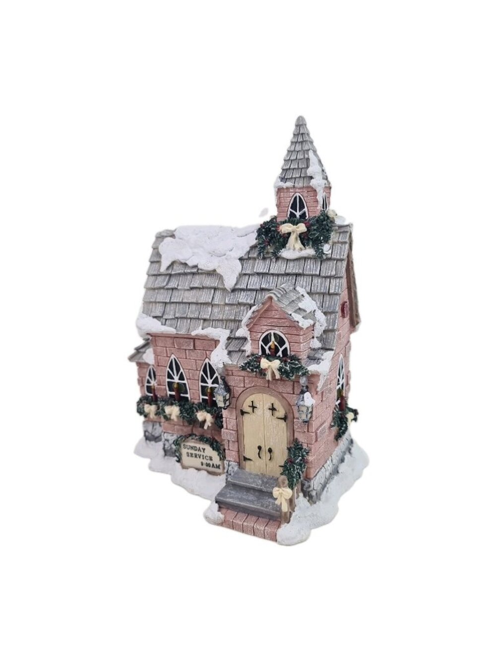 Ivy & Innocence The Old Ivy Church 05330 Retired Porcelain Vintage Building